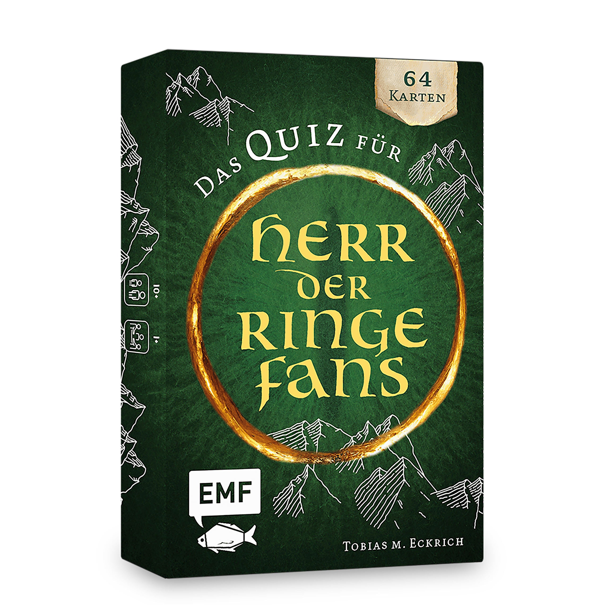Produktbild Das inoffizielle Quiz für Der Herr der Ringe-Fans - Spielkarten