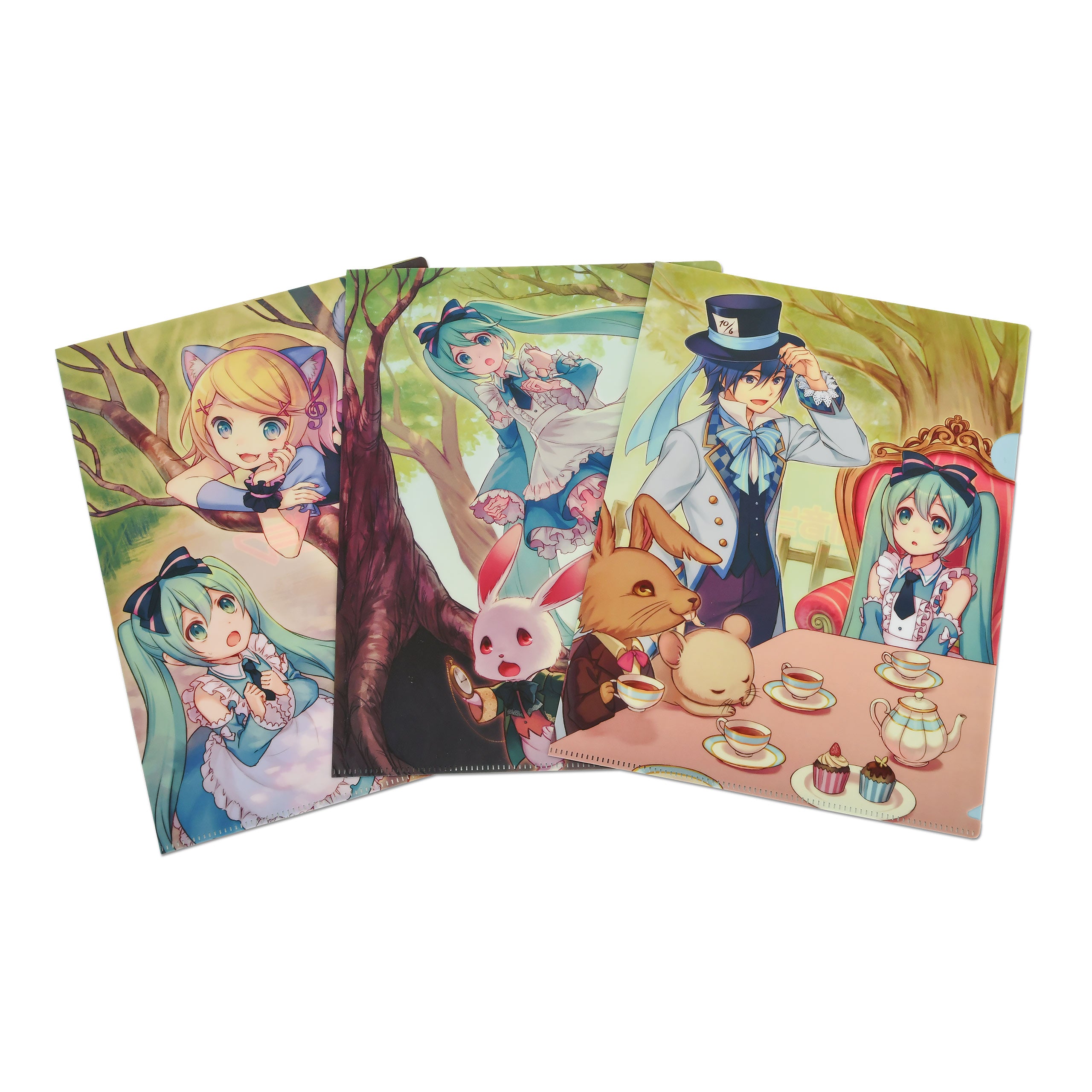 Produktbild Vocaloid - Hatsune Miku Dokumentenhüllen 3er Set