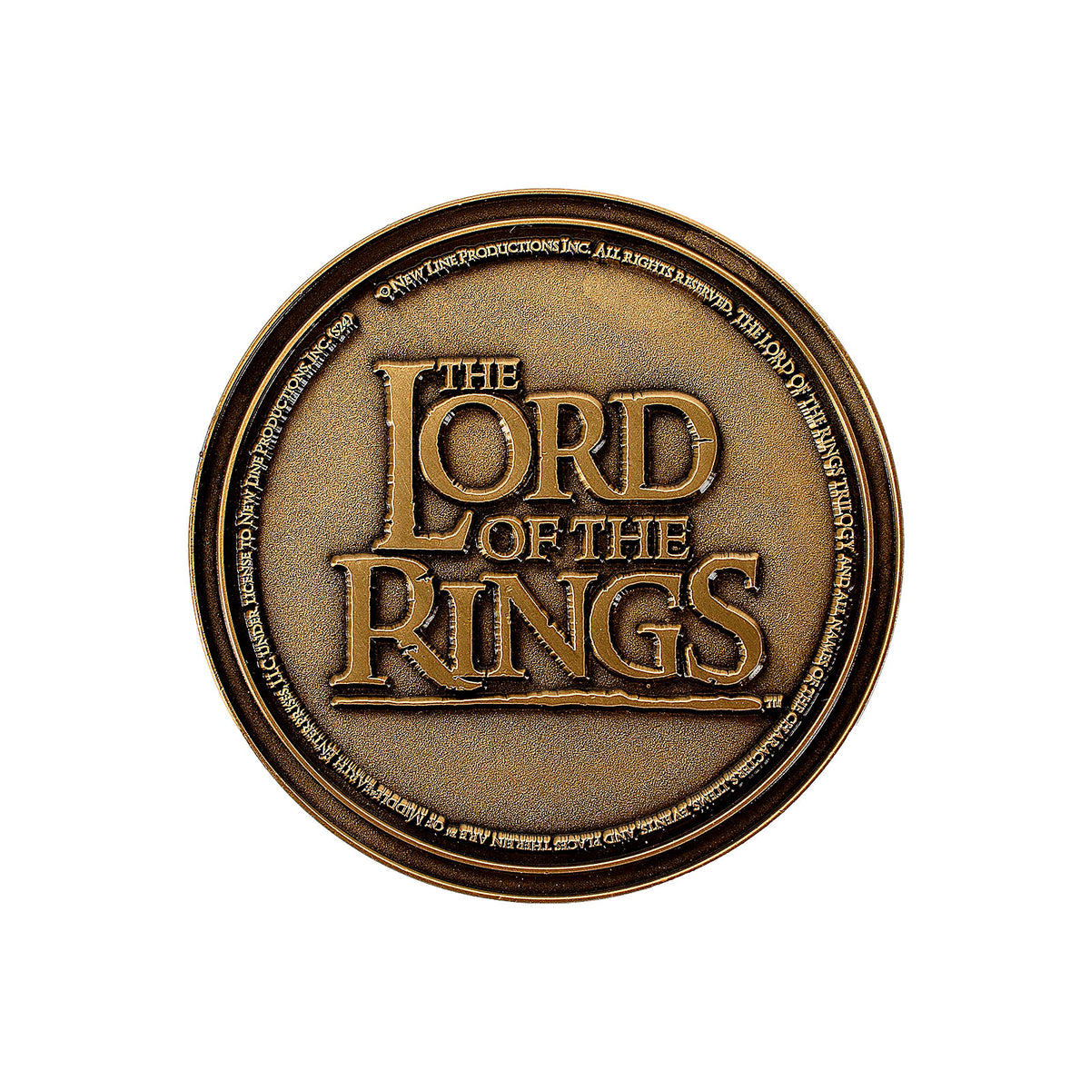 Produktbild Der Herr der Ringe - Mittelerdekarte Sammlermünze limitiert