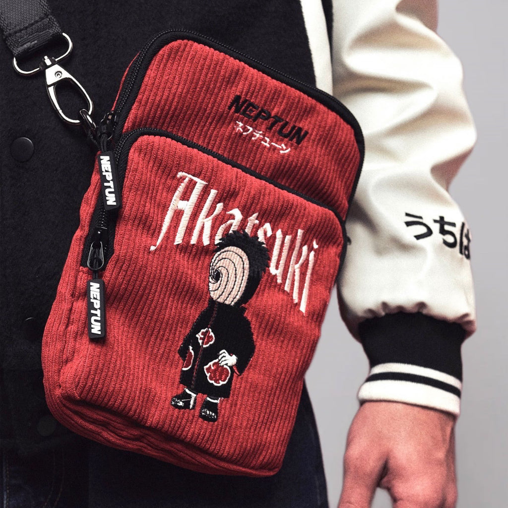Naruto - Akatsuki Crossbody Tasche rot