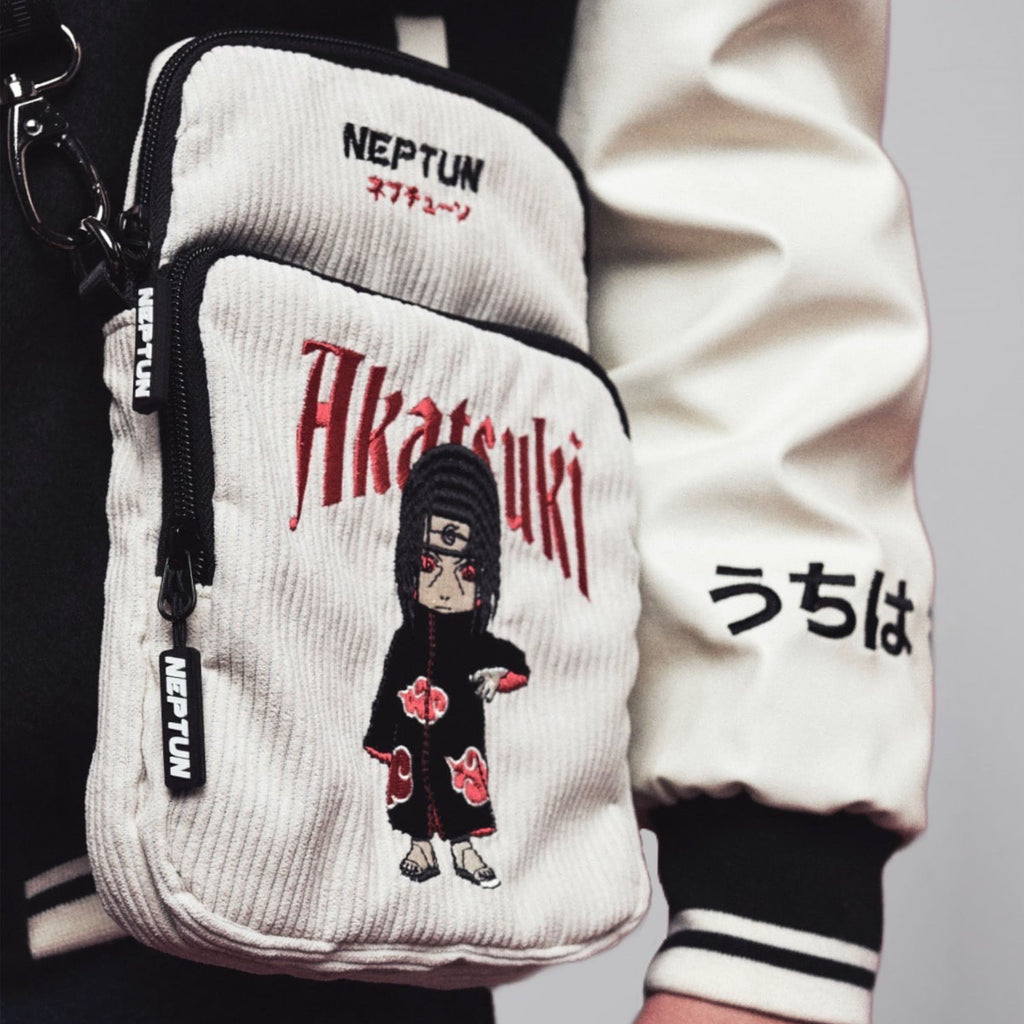 Naruto - Akatsuki Crossbody Tasche beige