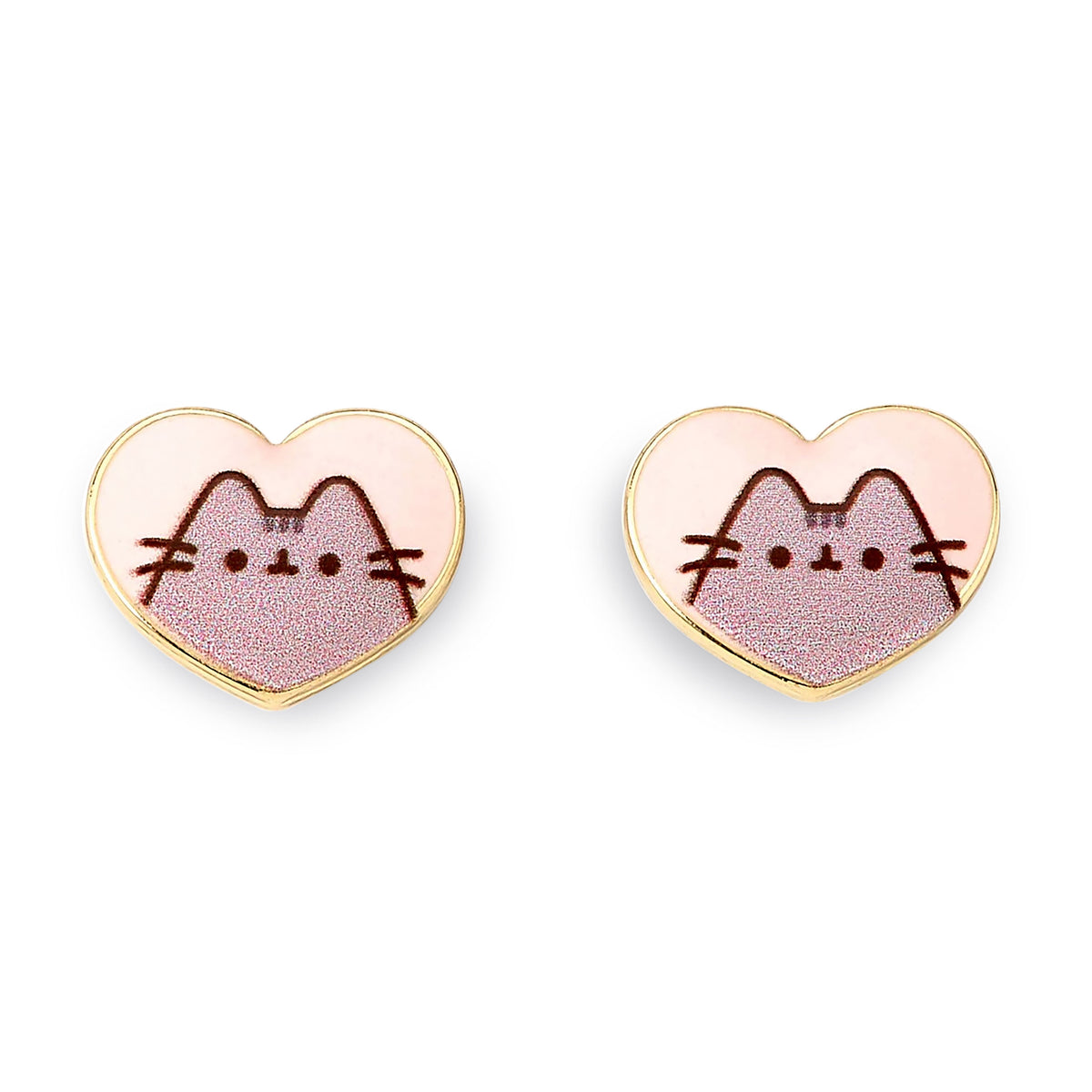 Produktbild Pusheen - Herz Ohrstecker