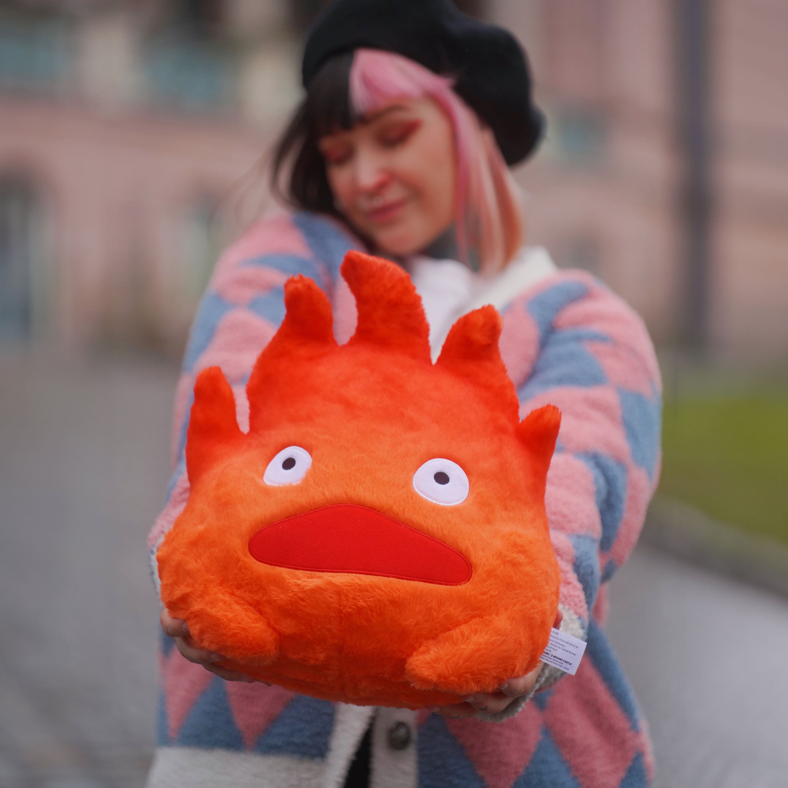 Produktbild Das wandelnde Schloss - Calcifer Plüsch Figur 34cm