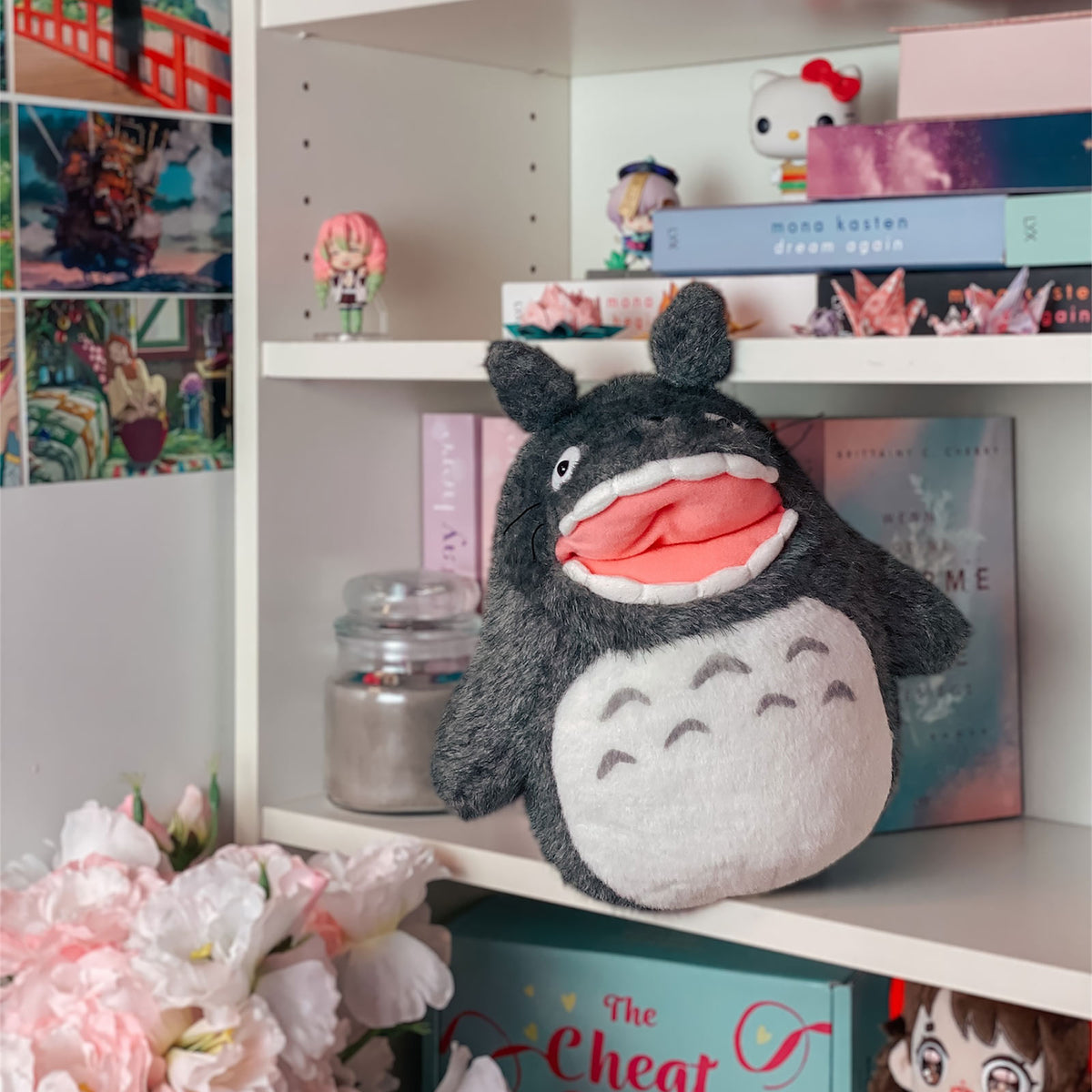 Produktbild Happy Totoro Plüsch Figur grau
