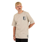 Produktbild Attack on Titan - Group Oversize T-Shirt beige