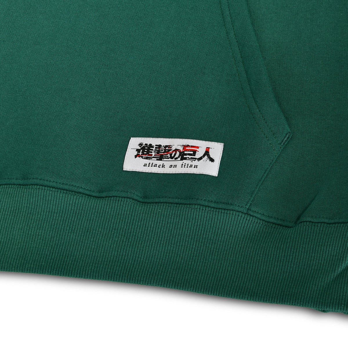 Produktbild Scout Symbol Military Hoodie grün - Attack on Titan