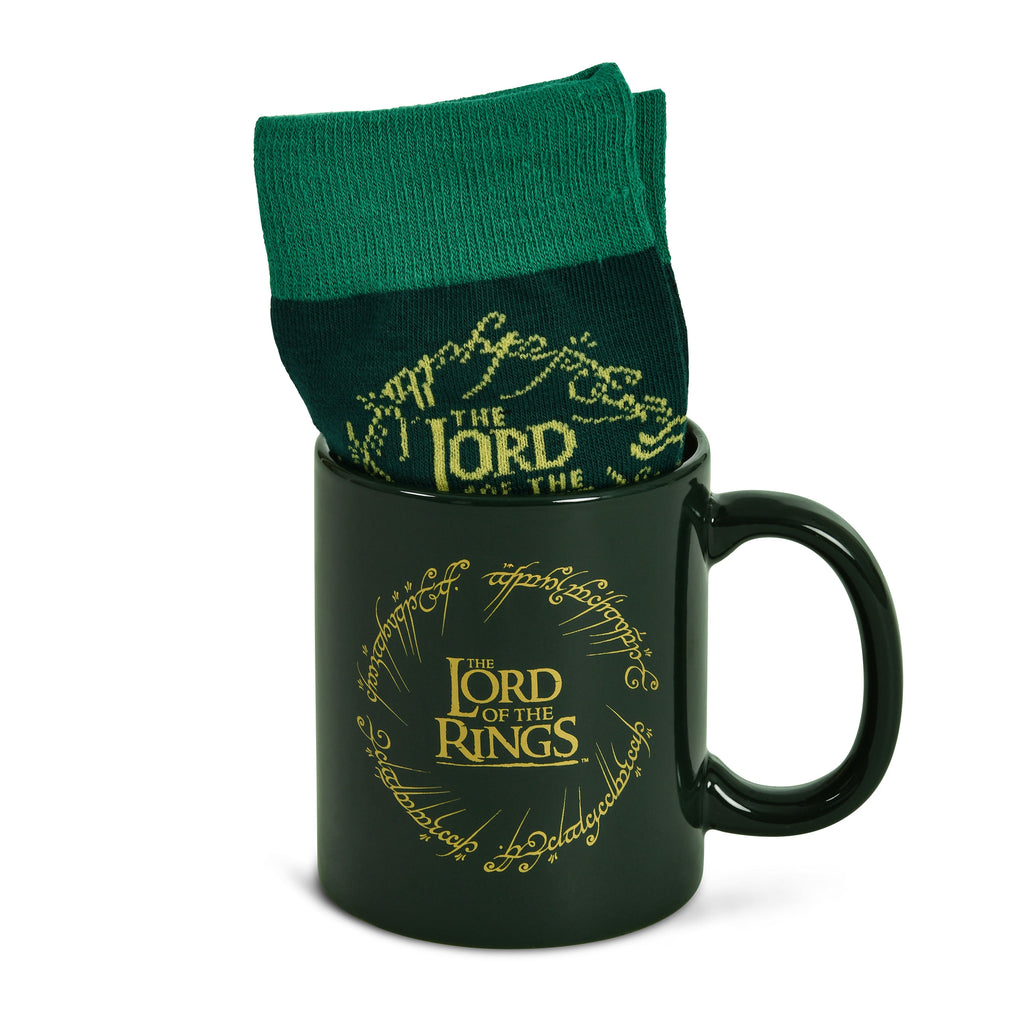 Produktbild Der Herr der Ringe - Der Eine Ring Socken und Tasse