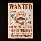 Produktbild One Piece: Gear 5 - Wanted Luffy T-Shirt schwarz