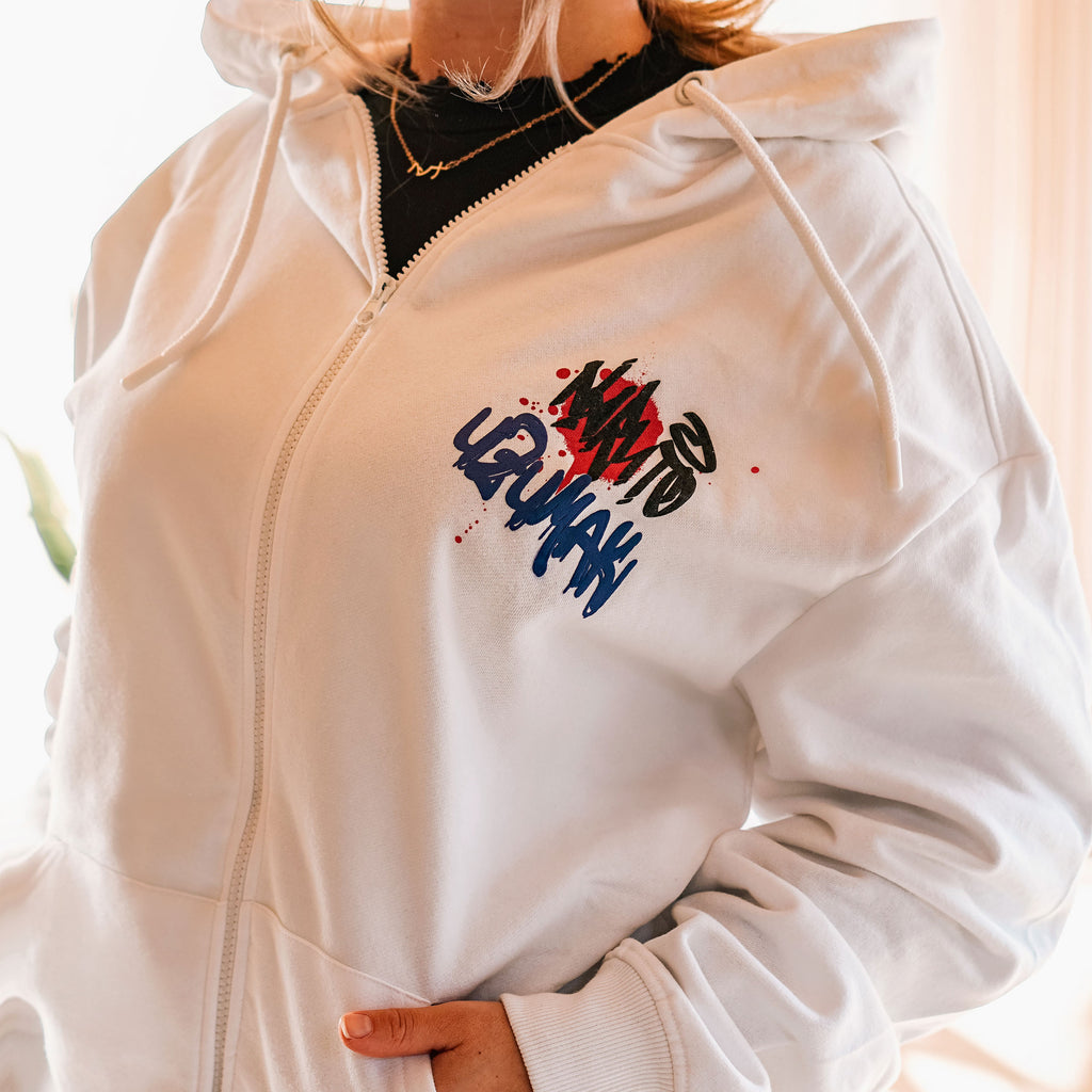 Produktbild Naruto - Graffiti Kapuzenjacke weiß