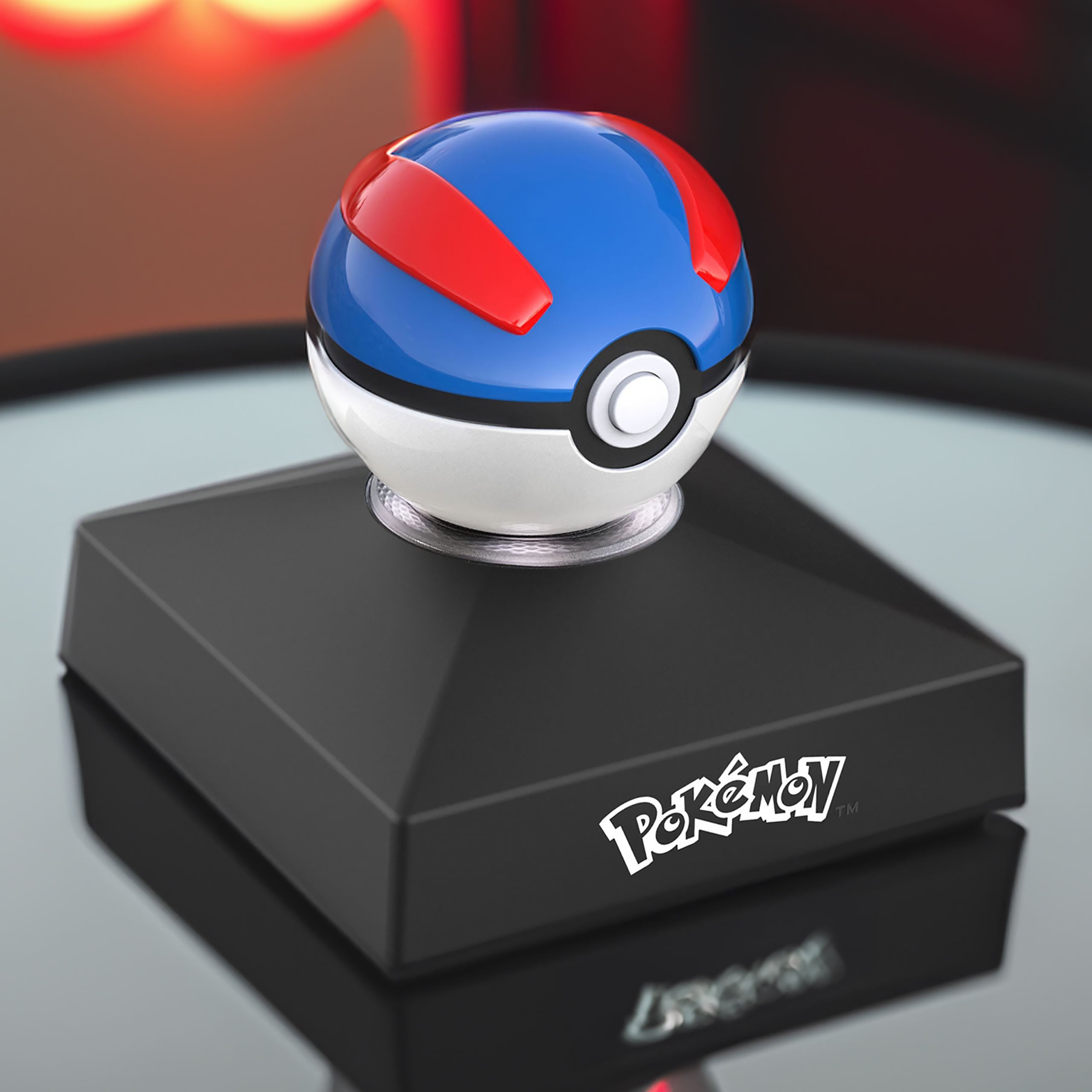 Produktbild Pokemon - Pokeball Superball Mini Replik mit Licht