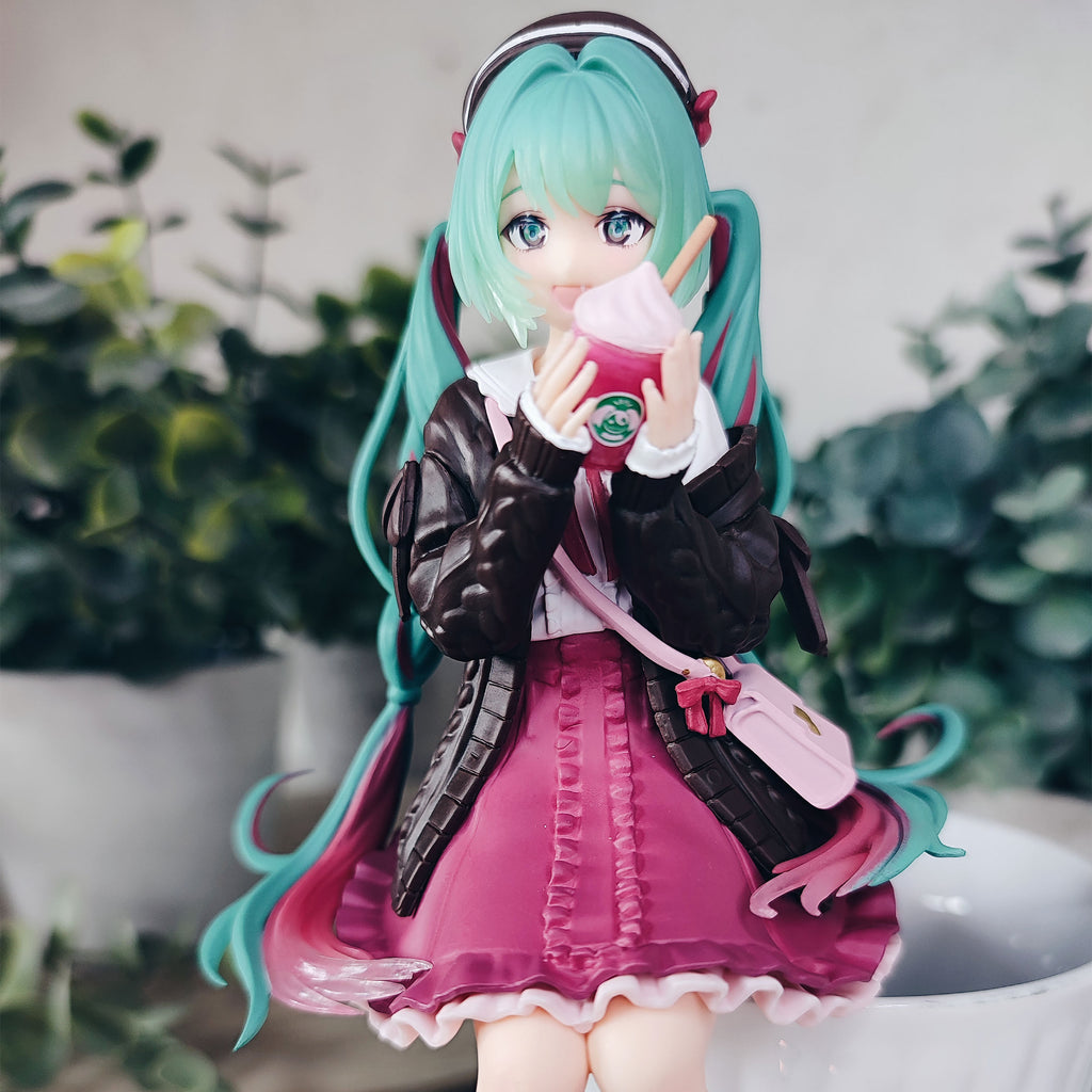 Hatsune Miku - Autumn Date Pink Noodle Stopper Figur