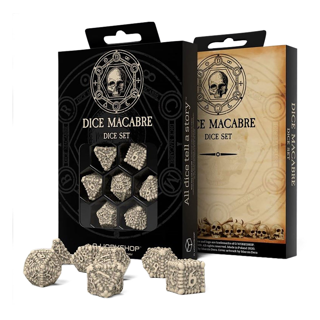 Produktbild Macabre Power of the Underworld RPG Würfel Set 7tlg