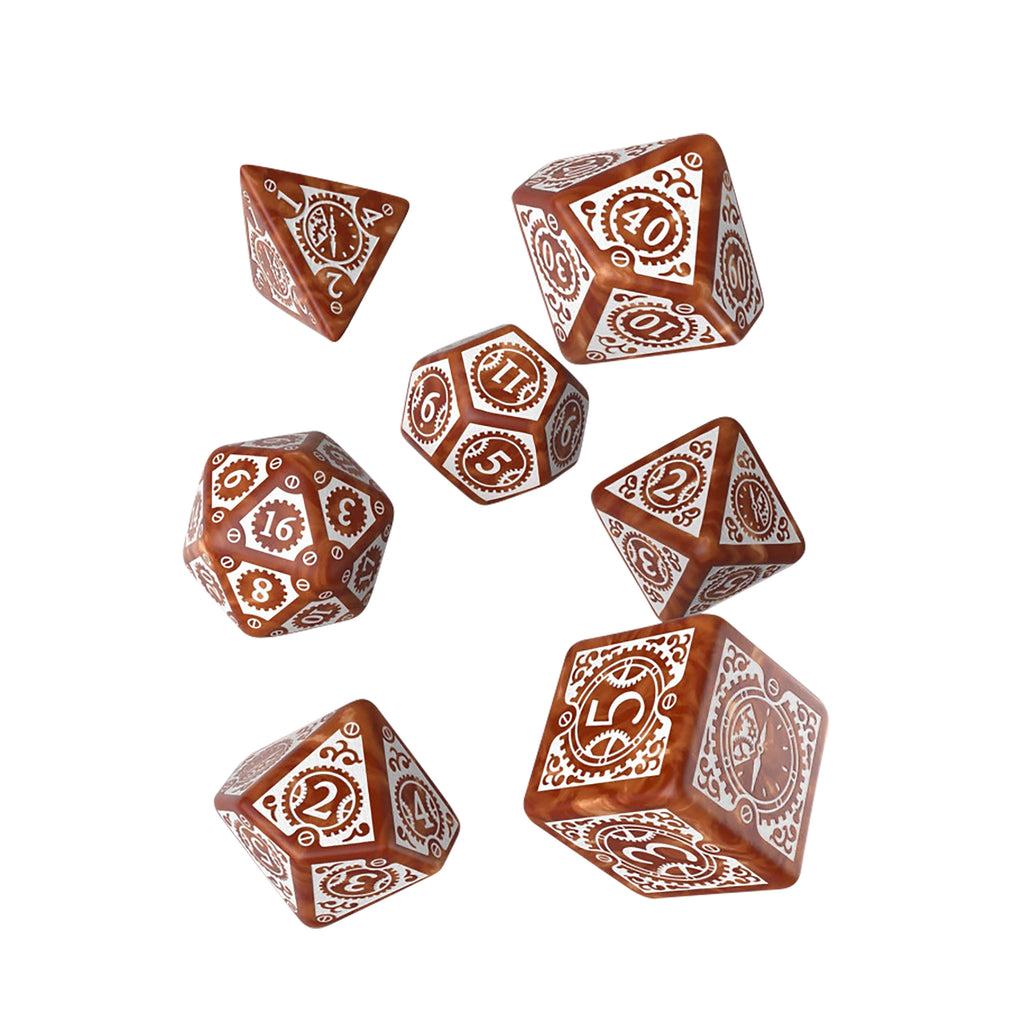 Product image Steampunk Clockwork RPG Dice Set 7pcs