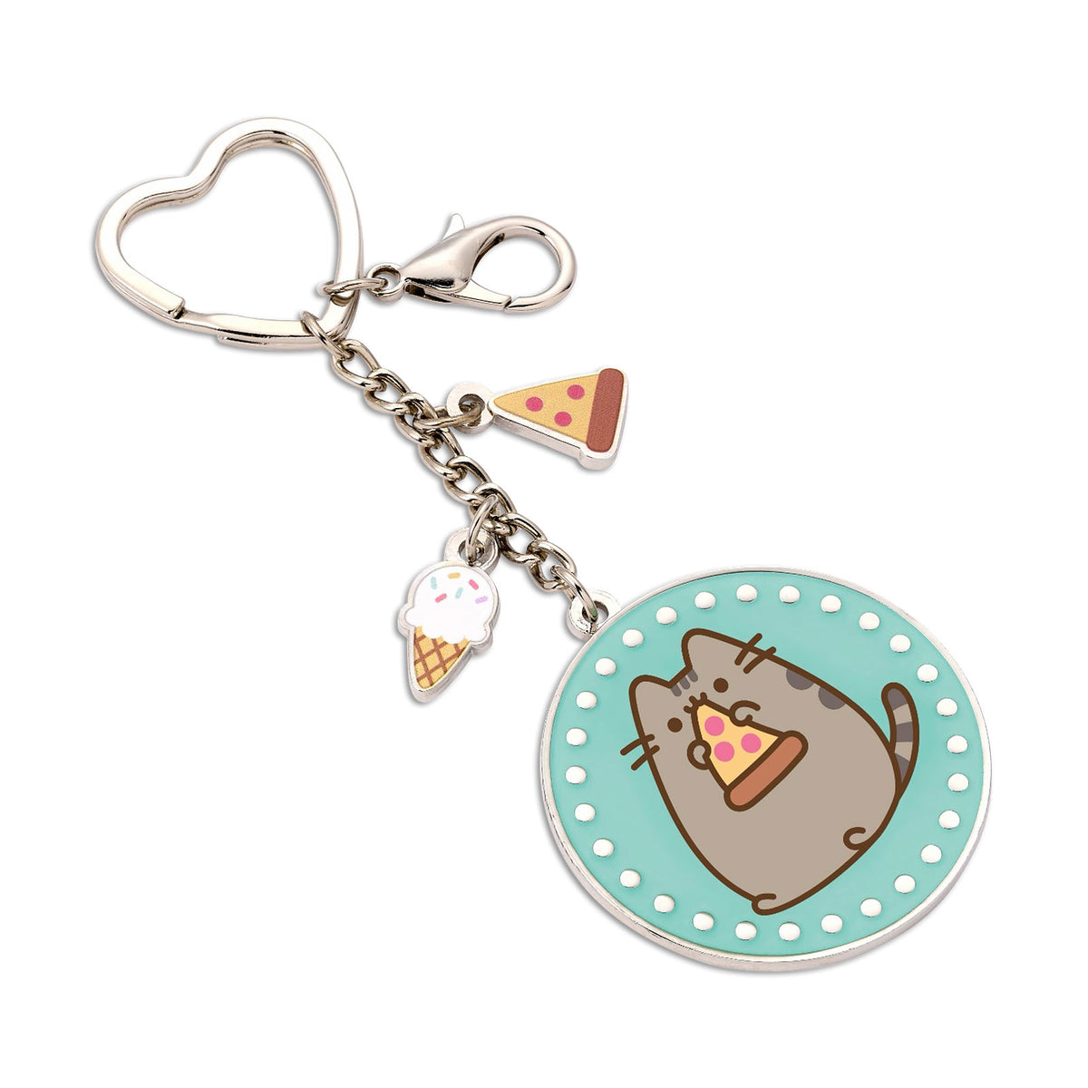Produktbild Pusheen - Eat Pizza Schlüsselanhänger