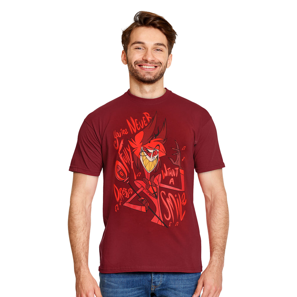 Produktbild Alastor T-Shirt für Hazbin Hotel Fans rot