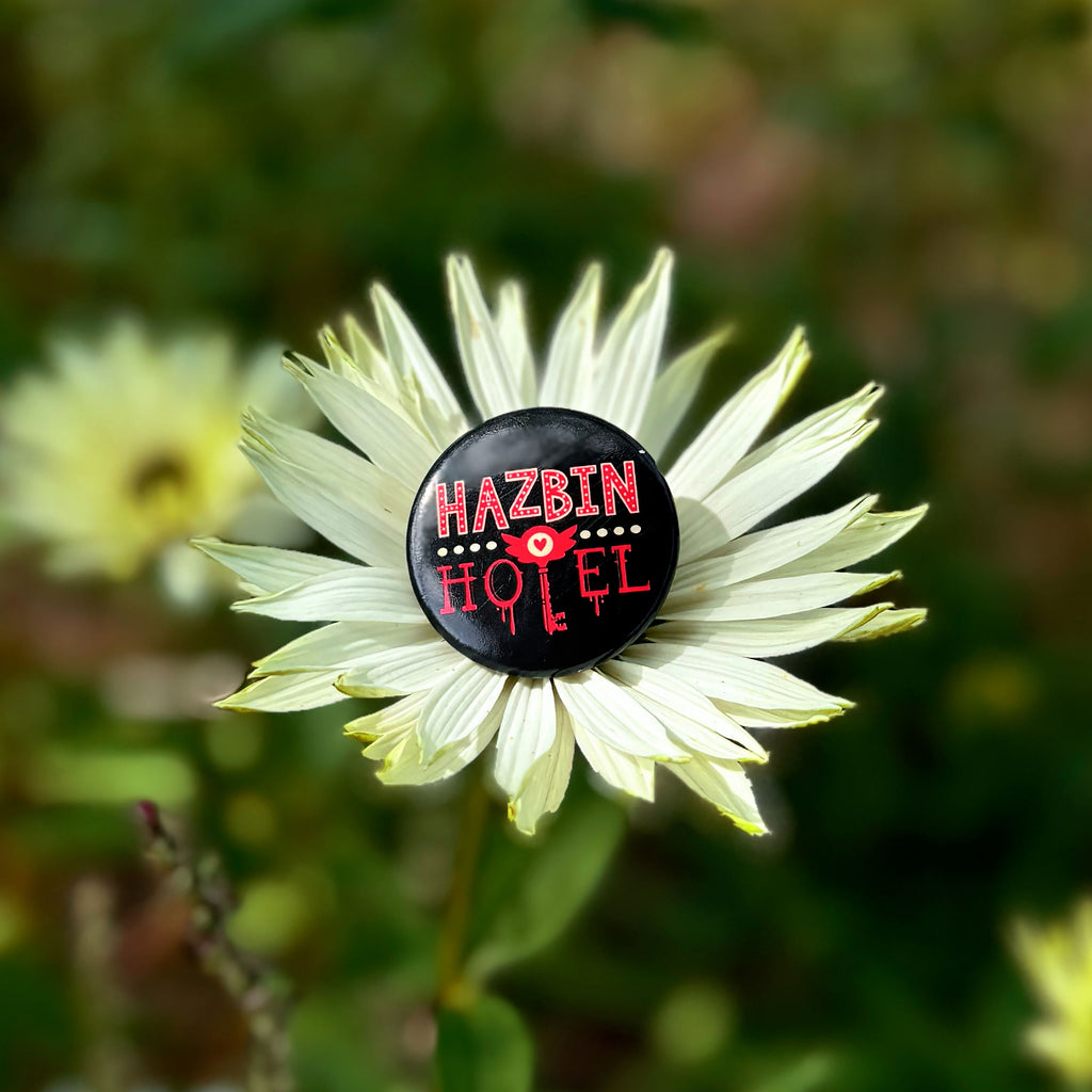 Produktbild Logo Button für Hazbin Hotel Fans