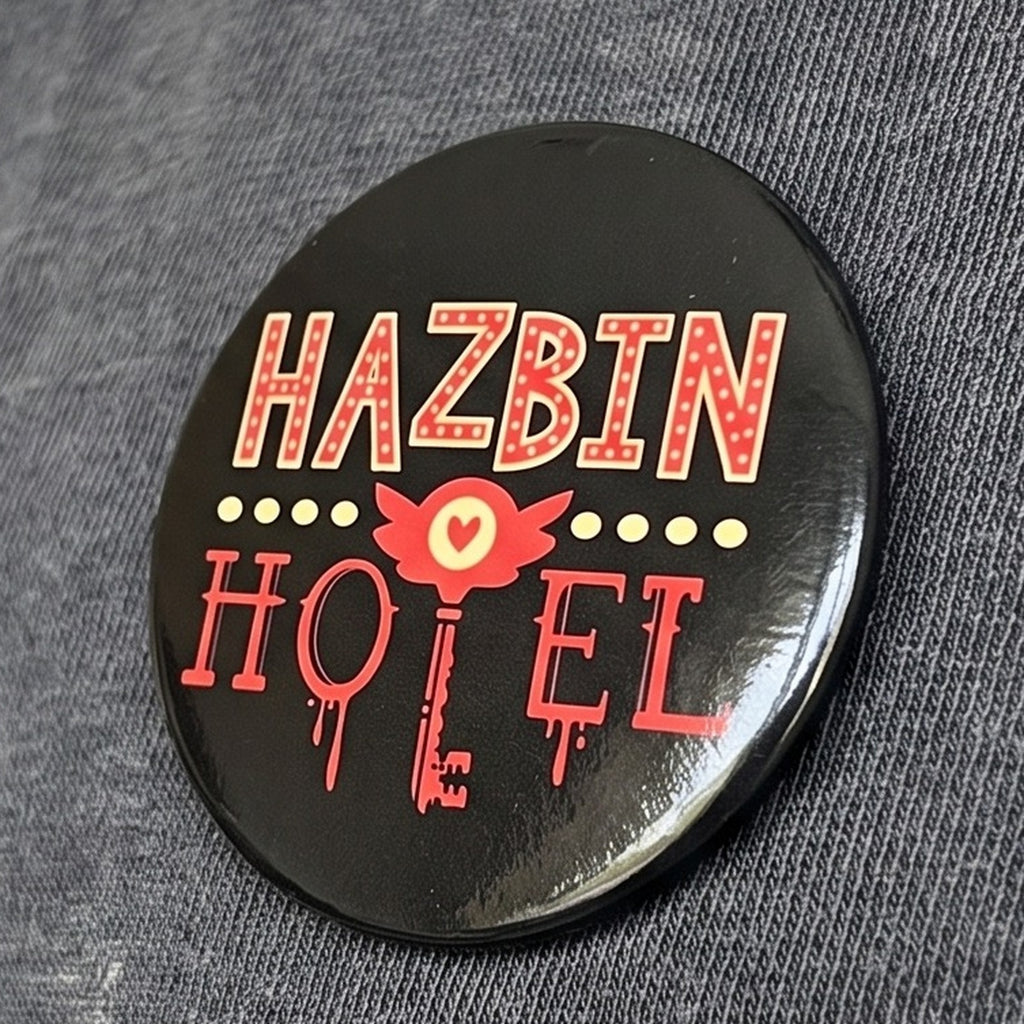 Produktbild Logo Button für Hazbin Hotel Fans