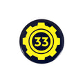 Produktbild Vault 33 Button für Fallout Fans