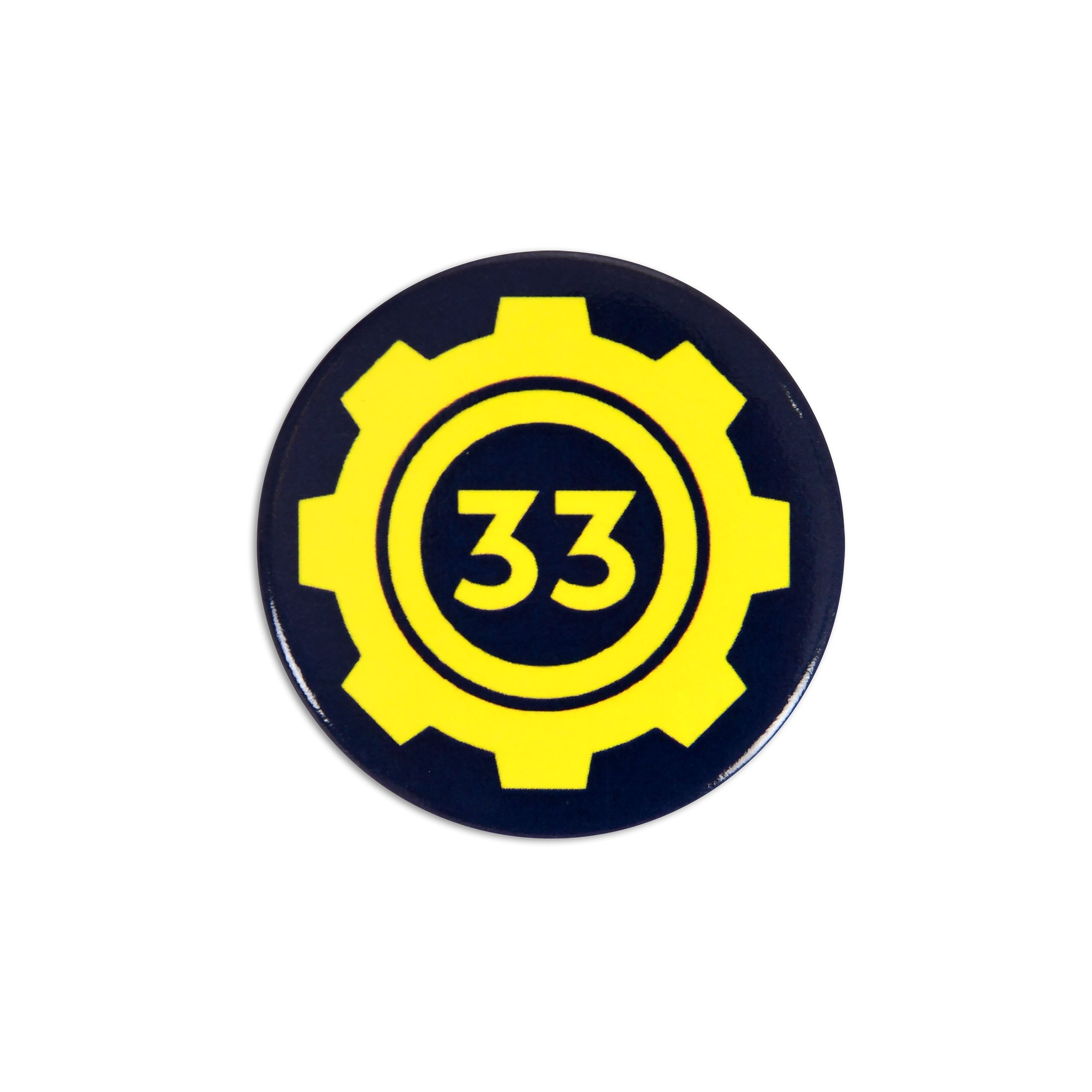 Produktbild Vault 33 Button für Fallout Fans