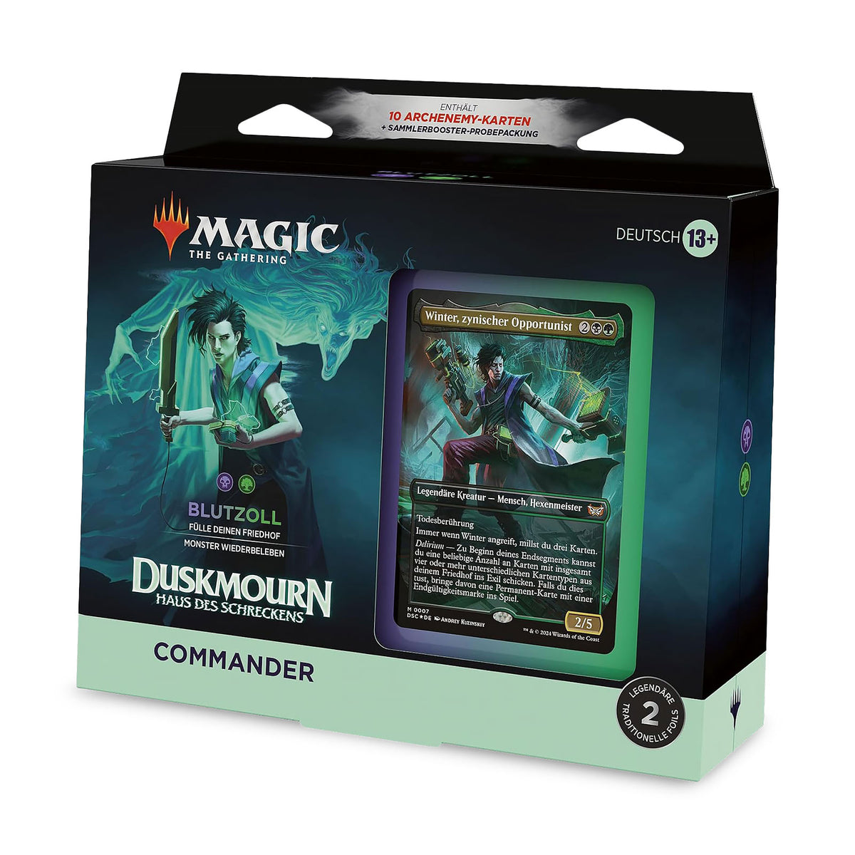 Produktbild Duskmourn: Haus des Schreckens Commander Deck Blutzoll - Magic The Gathering