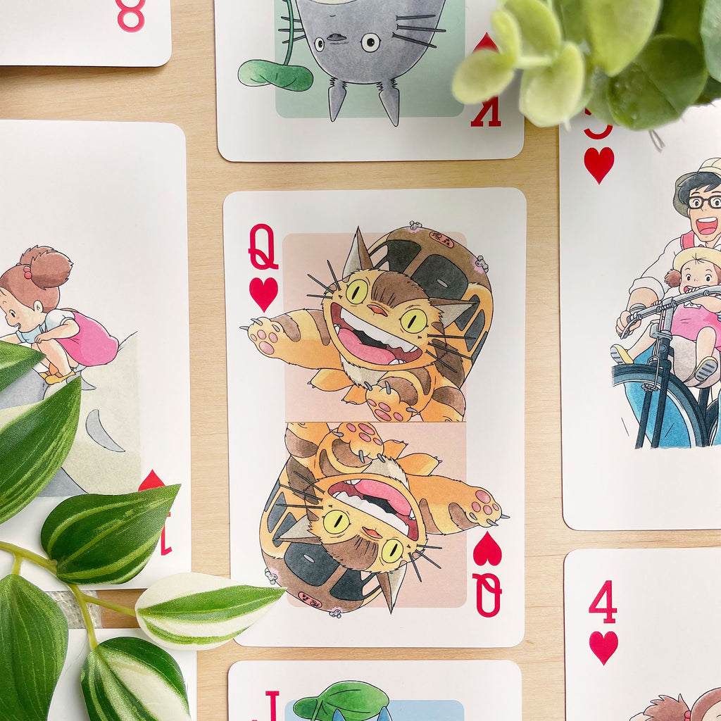 Produktbild Totoro - Spielkarten XXL