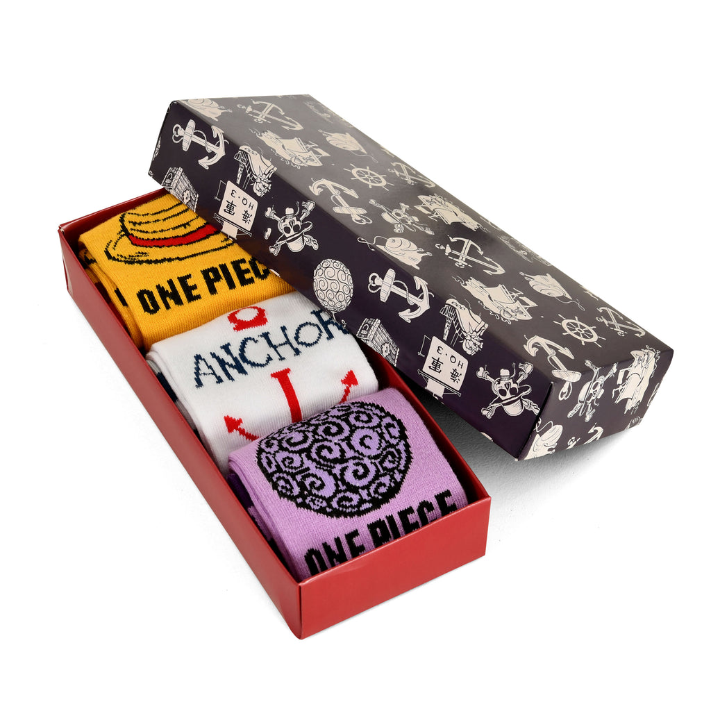 Produktbild One Piece Socken 3er Set in Geschenkbox