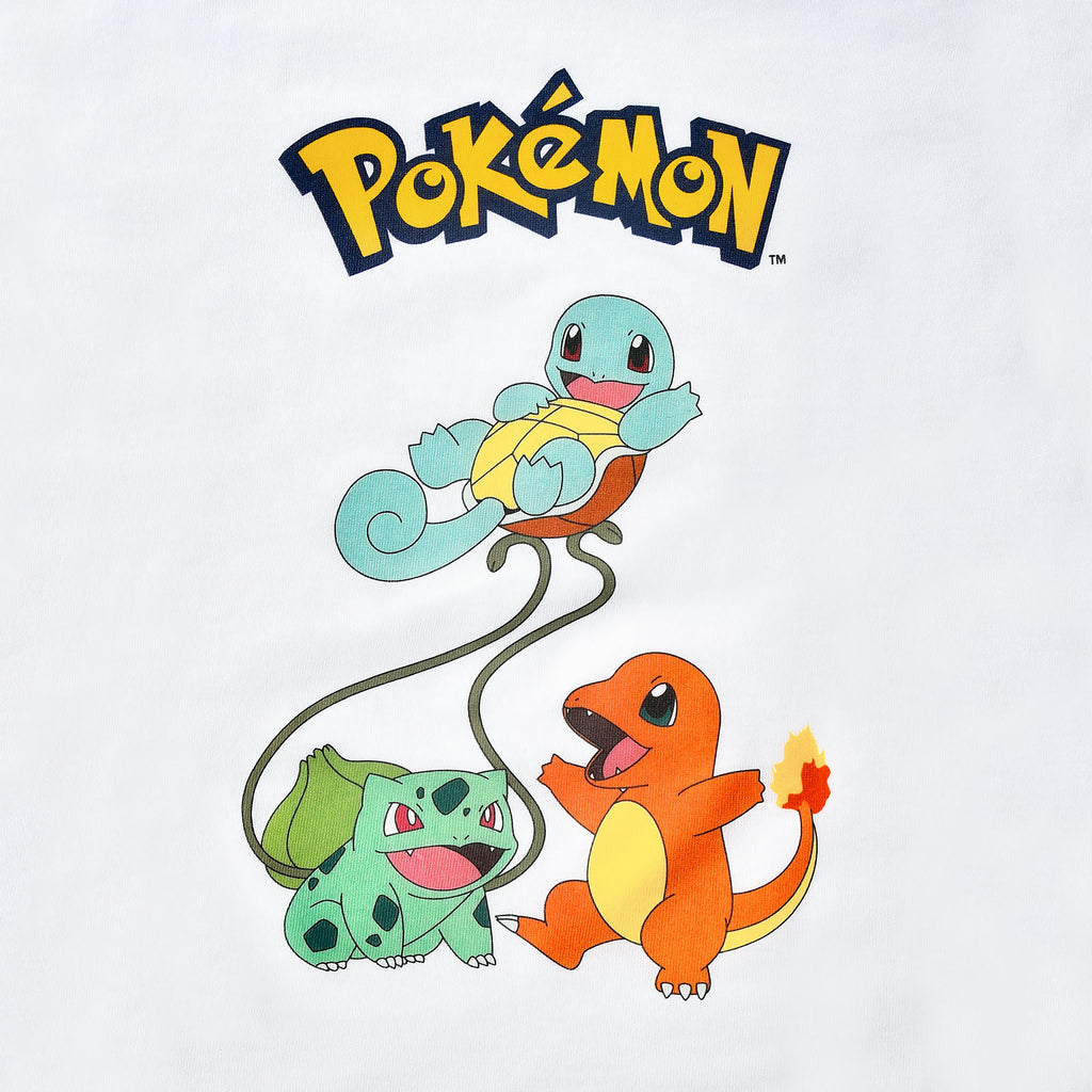 Produktbild Pokemon - Original Trio T-Shirt Kinder weiß