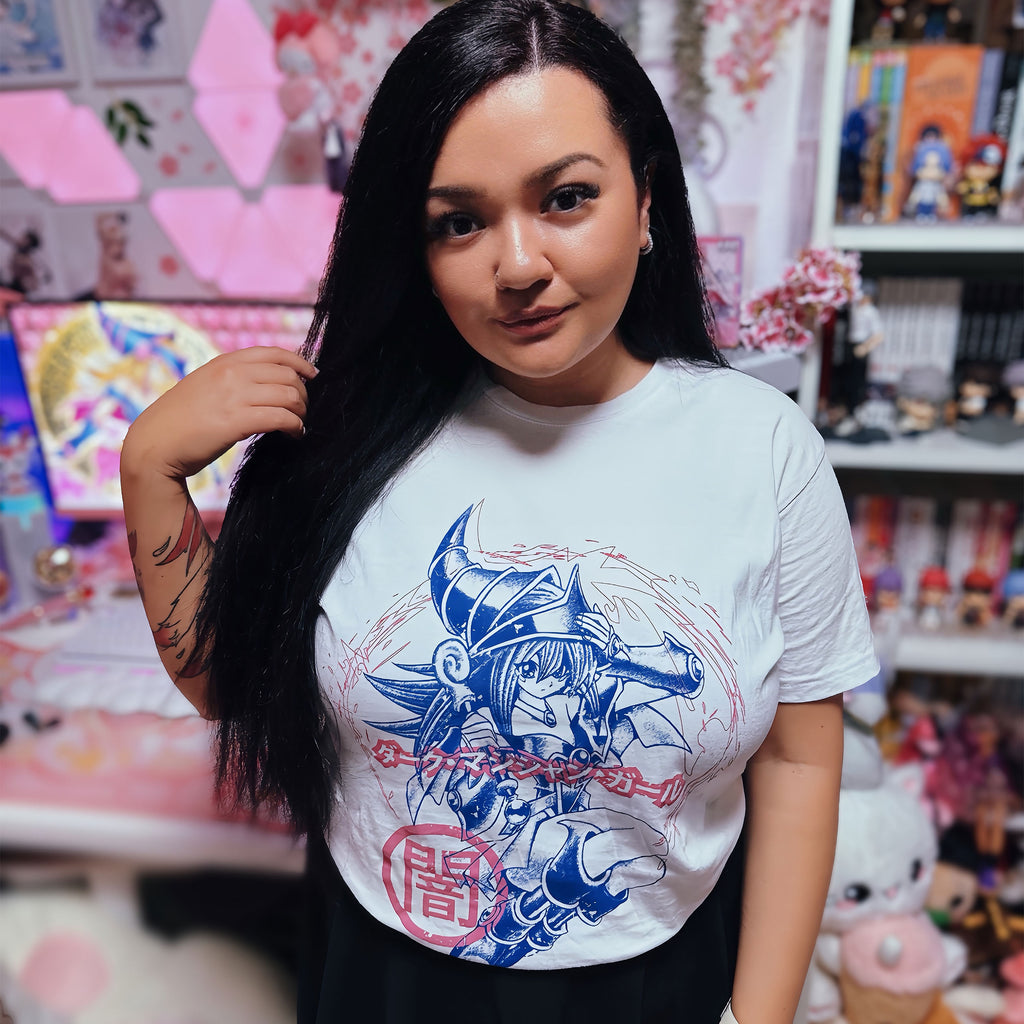 Yu-Gi-Oh! - Dark Burning T-Shirt weiß