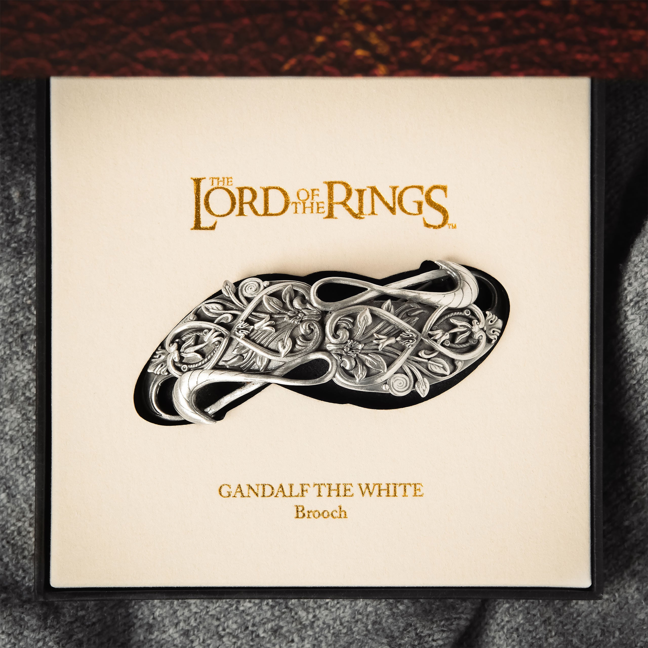 Produktbild Gandalf der Weiße Brosche - Der Herr der Ringe