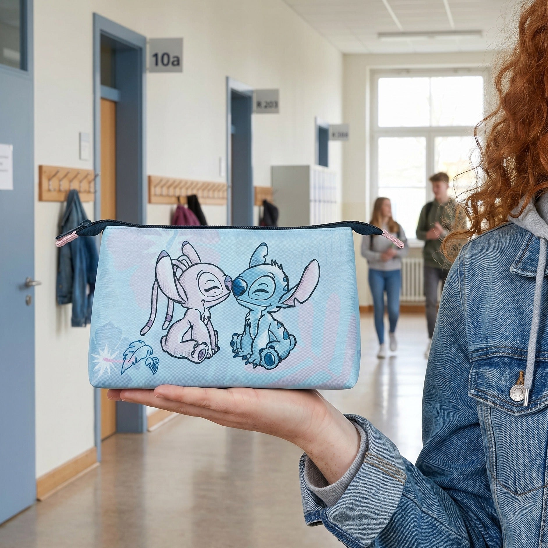 Produktbild Lilo & Stitch - Angel und Stitch Kosmetiktasche