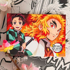 Produktbild Demon Slayer - Tanjiro & Kyojuro Magnet