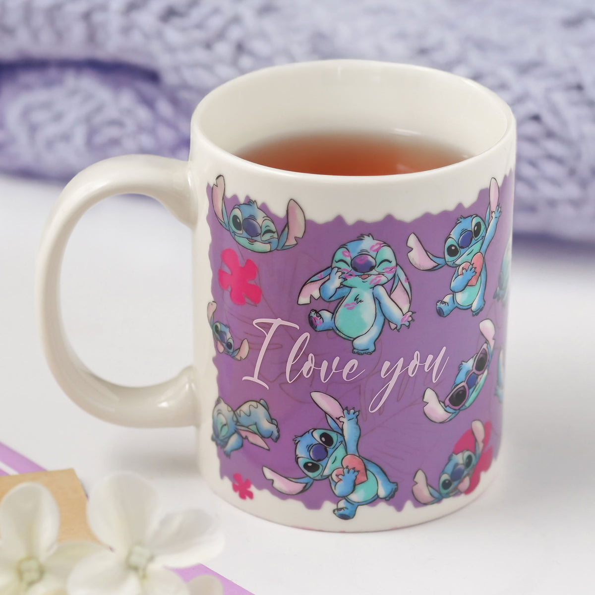 Produktbild Stitch I Love You Thermoeffekt Tasse - Lilo & Stitch