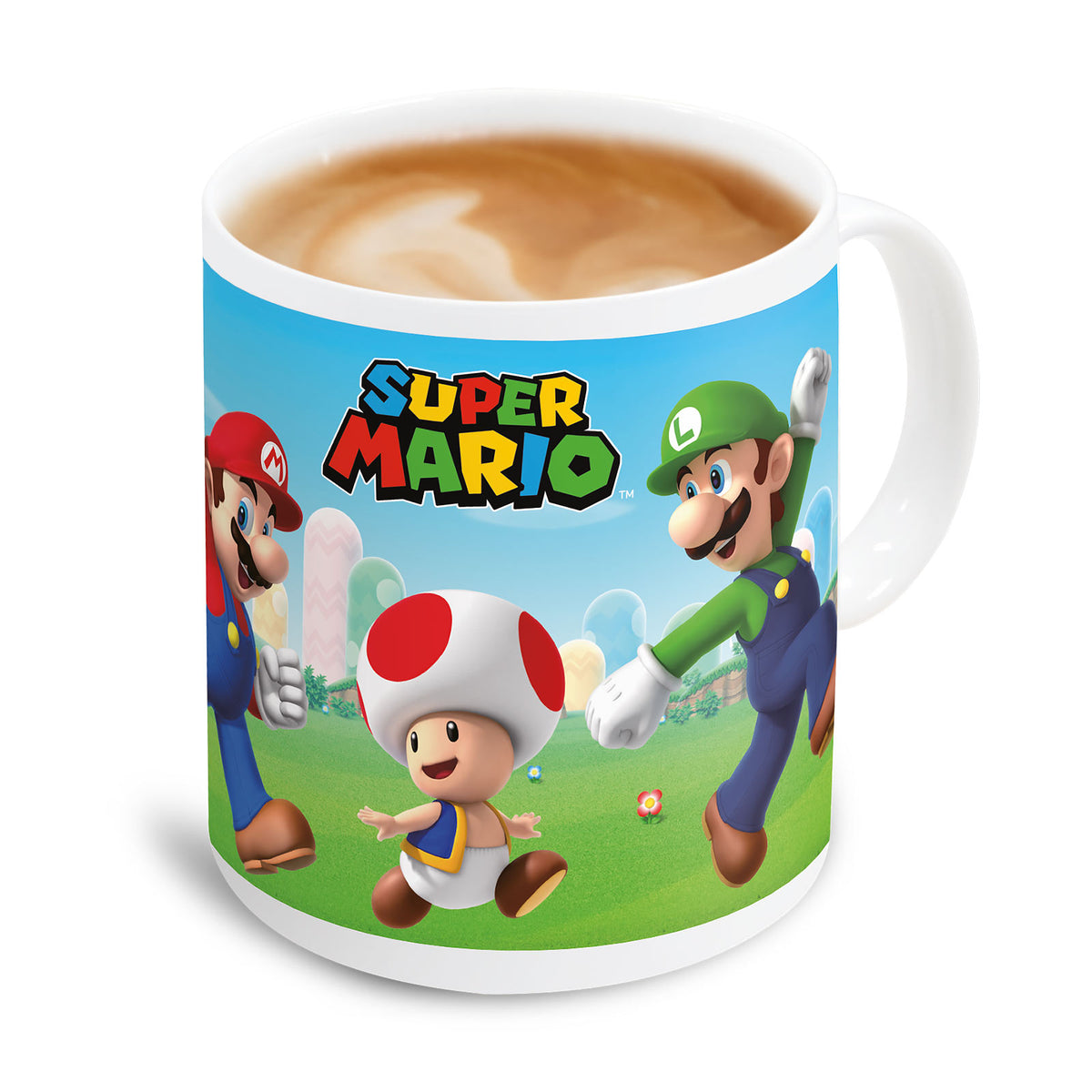 Produktbild Super Mario - Team Thermoeffekt Tasse