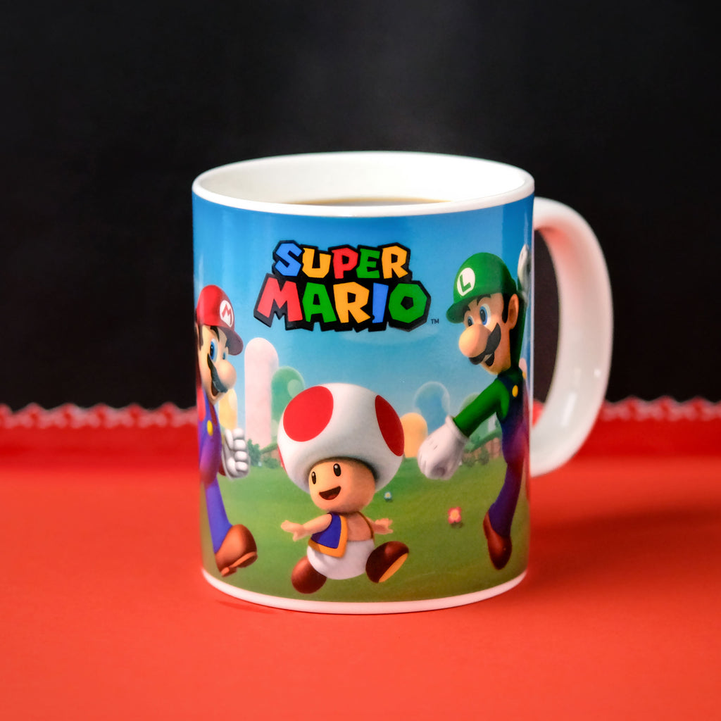Produktbild Super Mario - Team Thermoeffekt Tasse