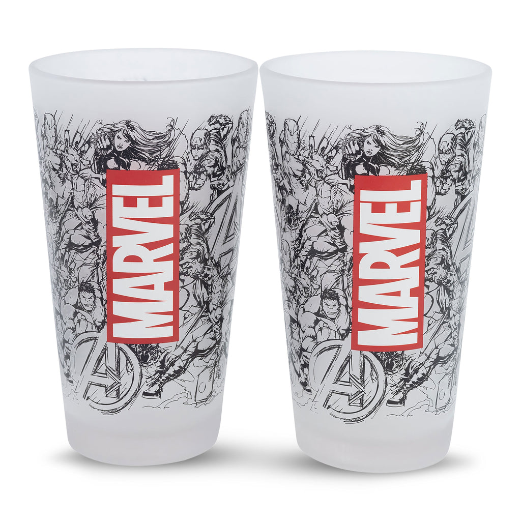 Produktbild Marvel - Comics Gläser 2er Set