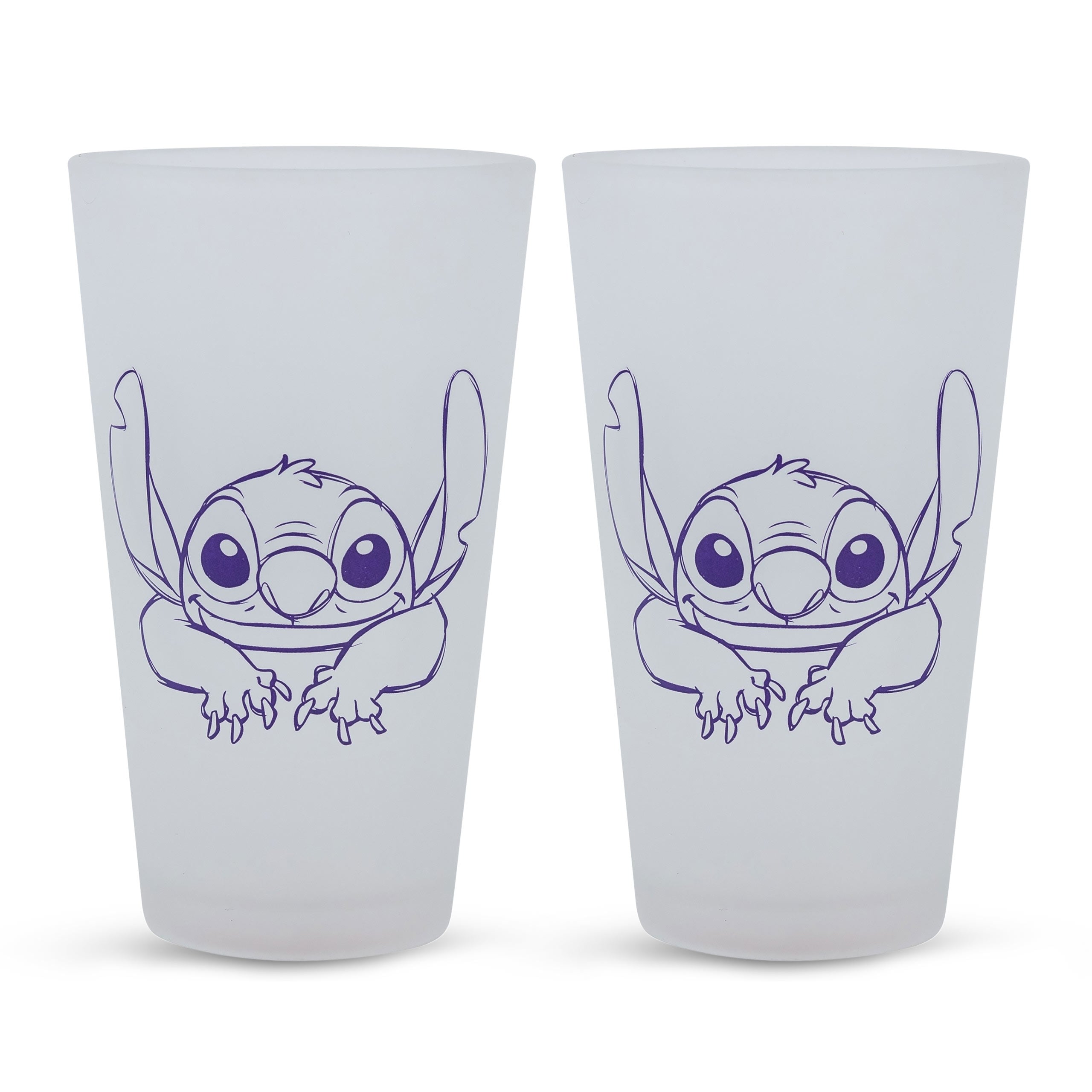 Produktbild Stitch Gläser 2er Set - Lilo & Stitch