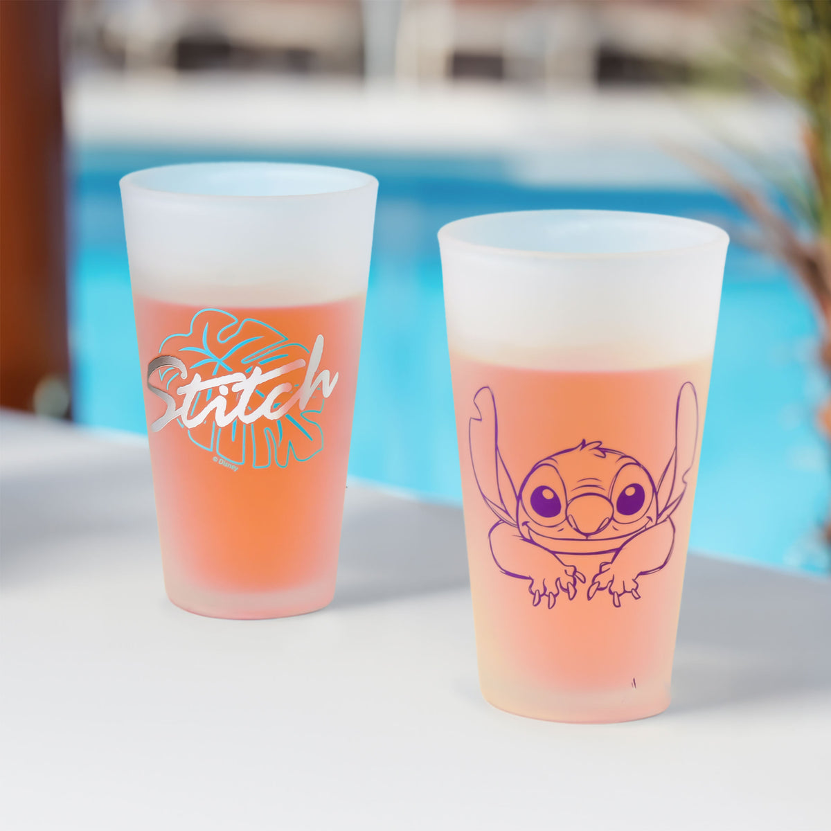 Produktbild Stitch Gläser 2er Set - Lilo & Stitch