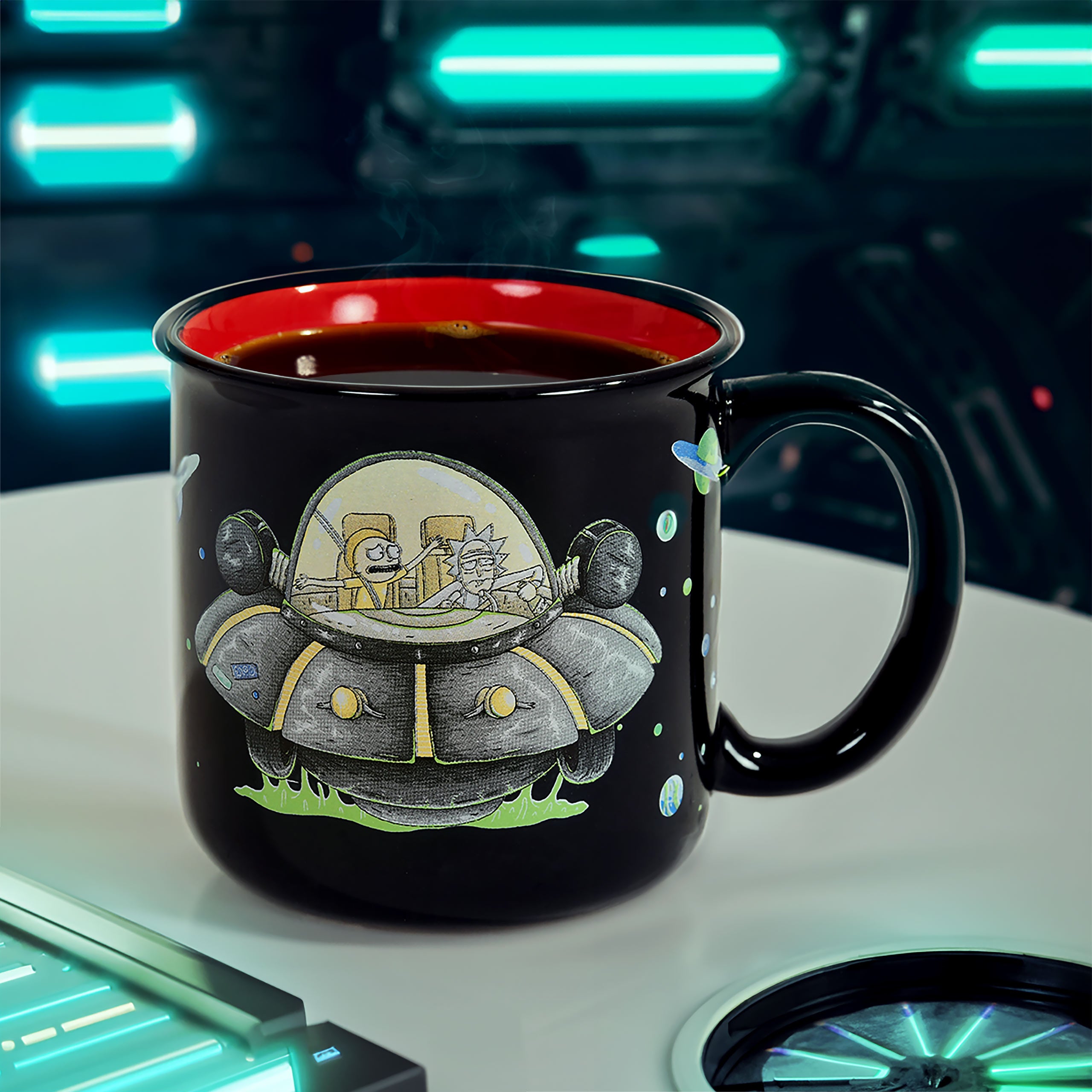 Product image Rick and Morty - Portal Mug black