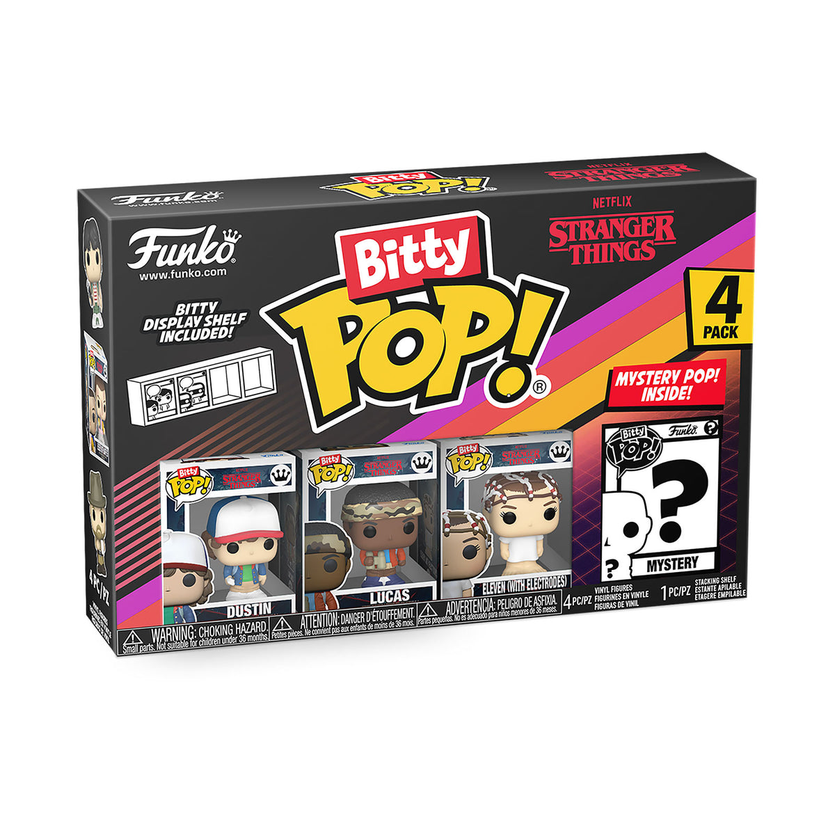Produktbild Stranger Things - Funko Bitty Pop 4er Figuren Set Series 2