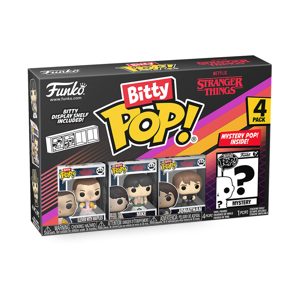 Produktbild Stranger Things - Funko Bitty Pop 4er Figuren Set Series 3