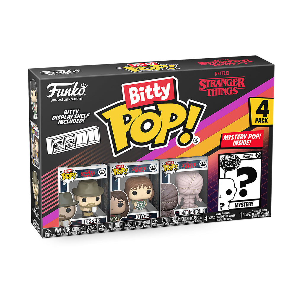 Produktbild Stranger Things - Funko Bitty Pop 4er Figuren Set Series 4