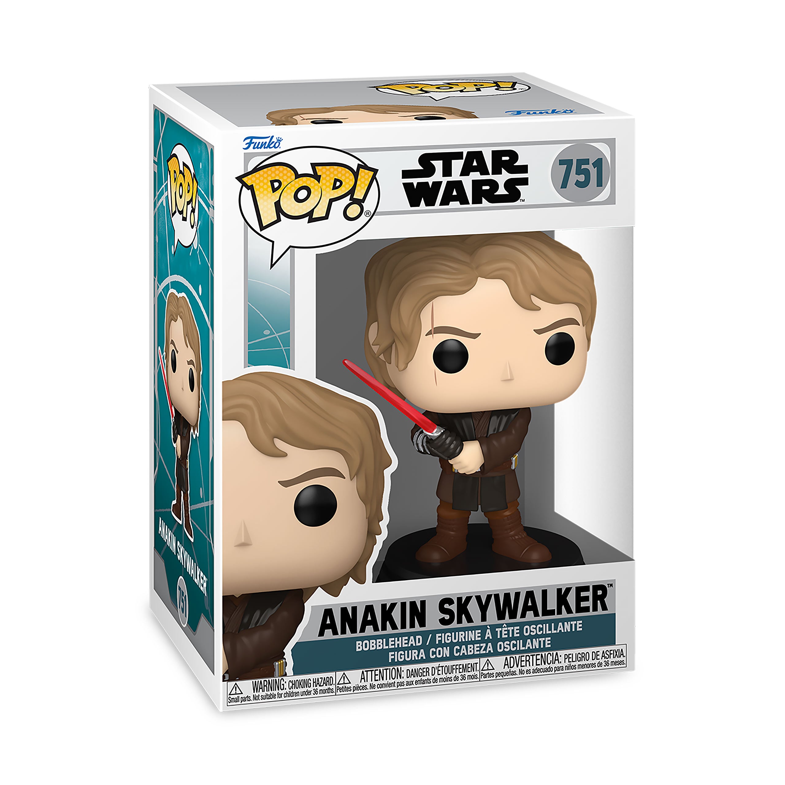 Produktbild Anakin Skywalker Funko Pop Wackelkopf-Figur - Star Wars Ahsoka