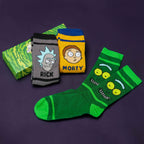 Product image Characters Socks 3-Pack in Gift Box - Rick and Morty