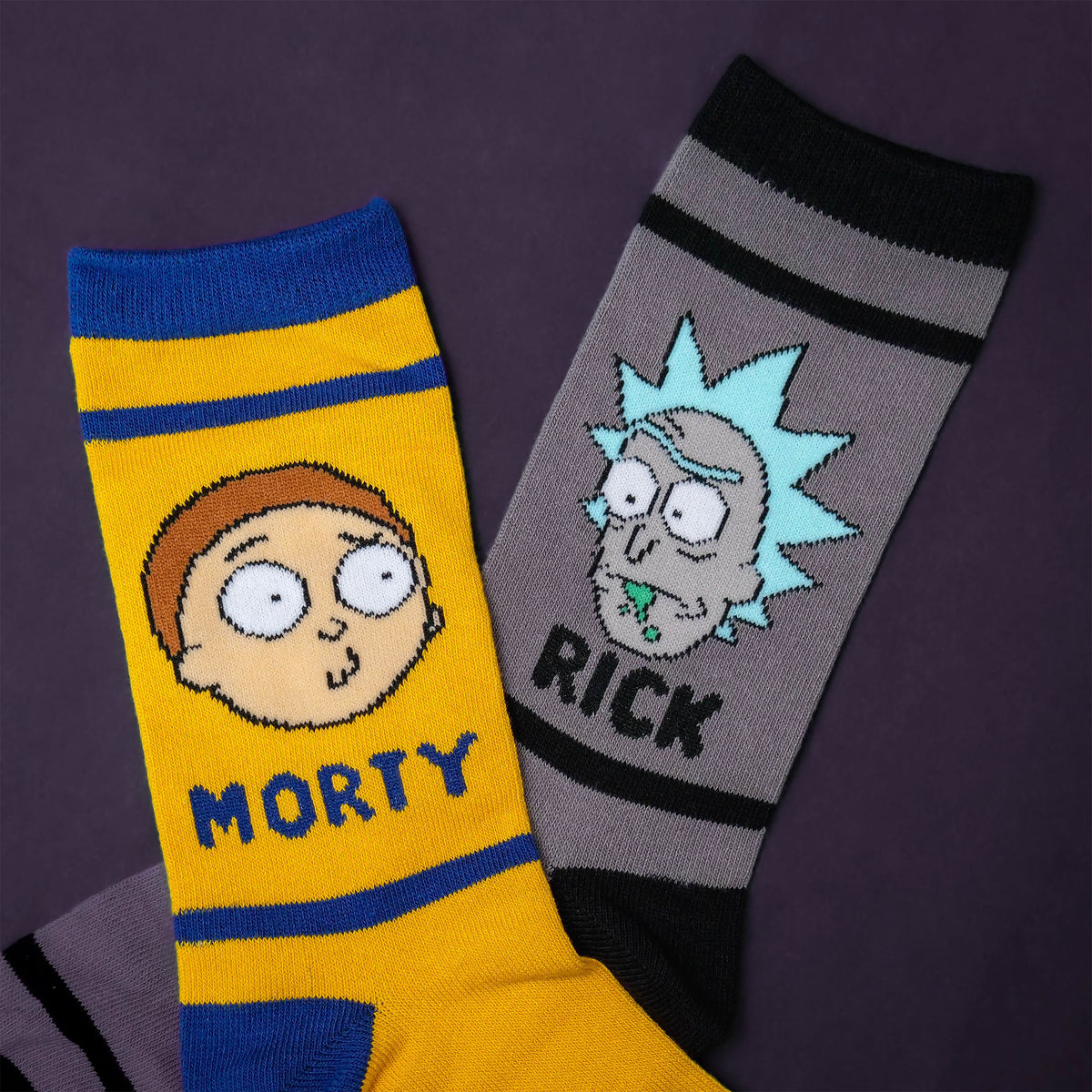 Produktbild Characters Socken 3er Set in Geschenkbox - Rick and Morty