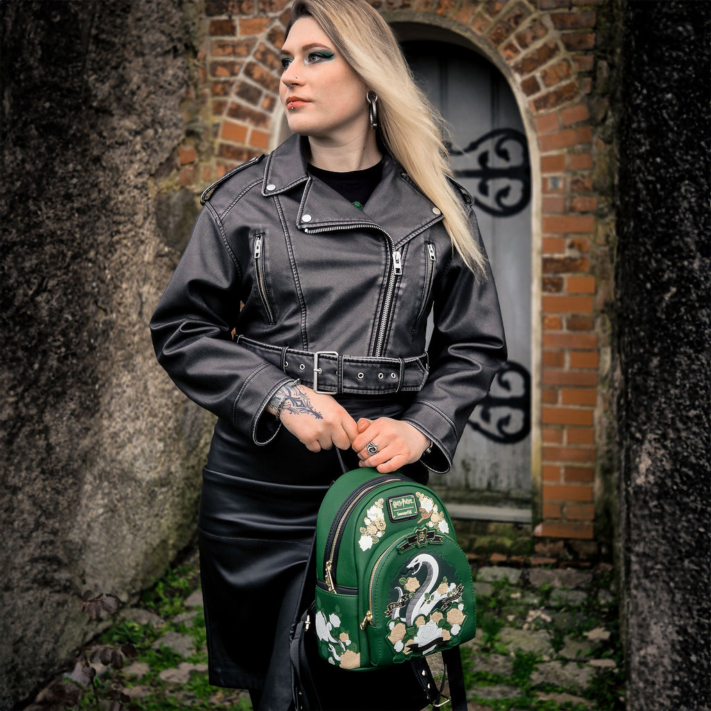 Produktbild Harry Potter - Slytherin Tattoo Mini Rucksack