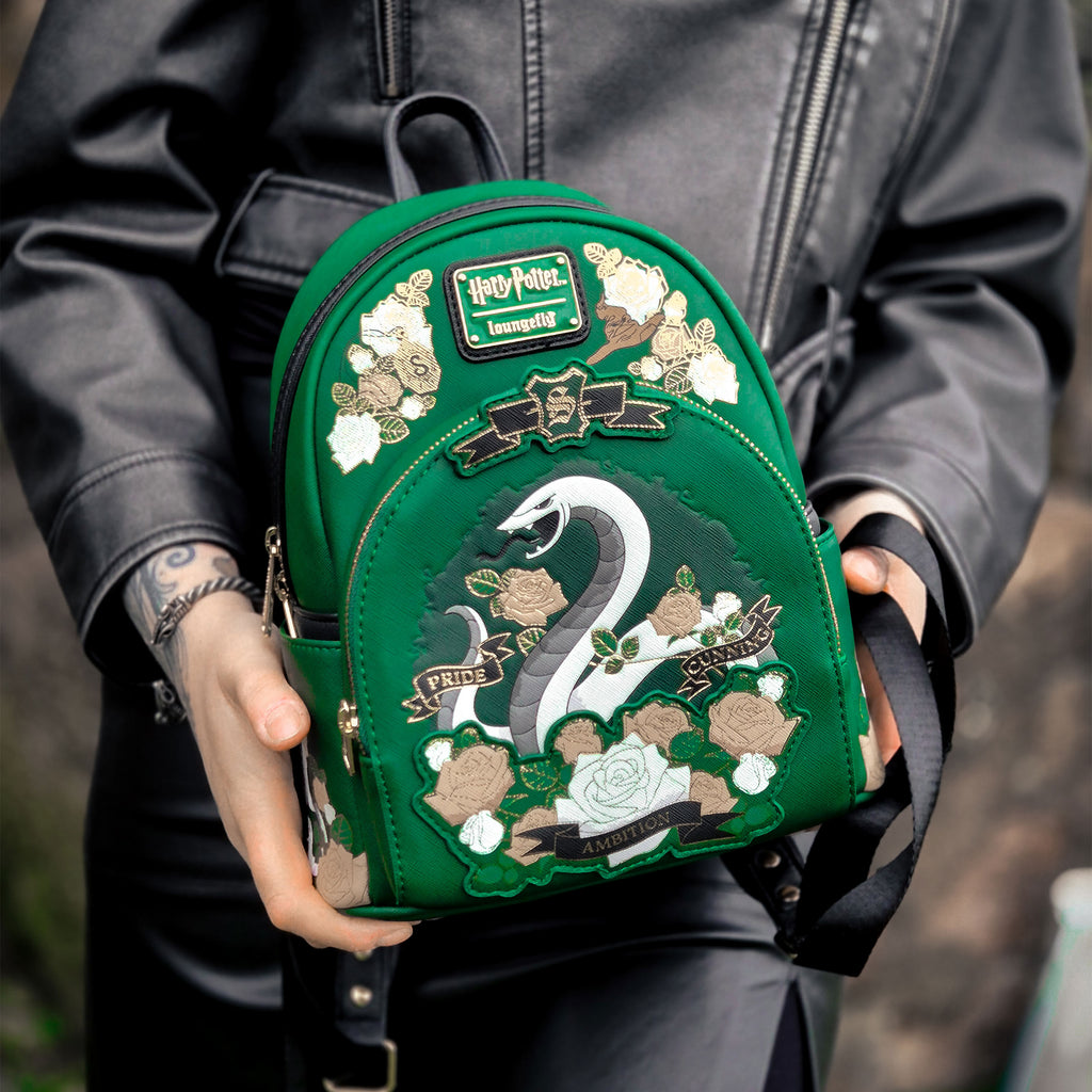 Produktbild Harry Potter - Slytherin Tattoo Mini Rucksack