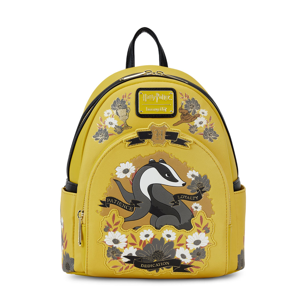 Produktbild Harry Potter - Hufflepuff Tattoo Mini Rucksack