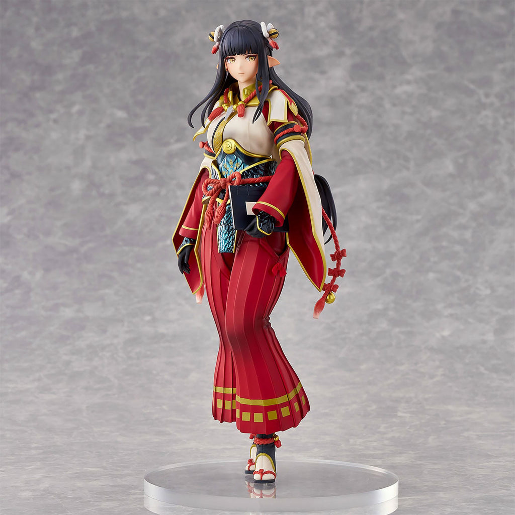 Monster Hunter Rise - Minoto the Hub Maiden Statue