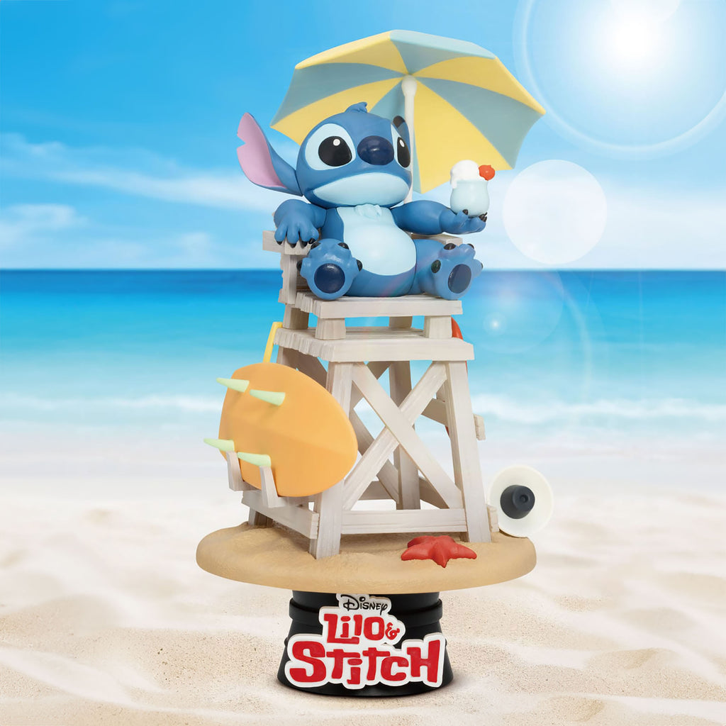 Product image Stitch Summer Vibe D-Stage Diorama Figure - Lilo & Stitch