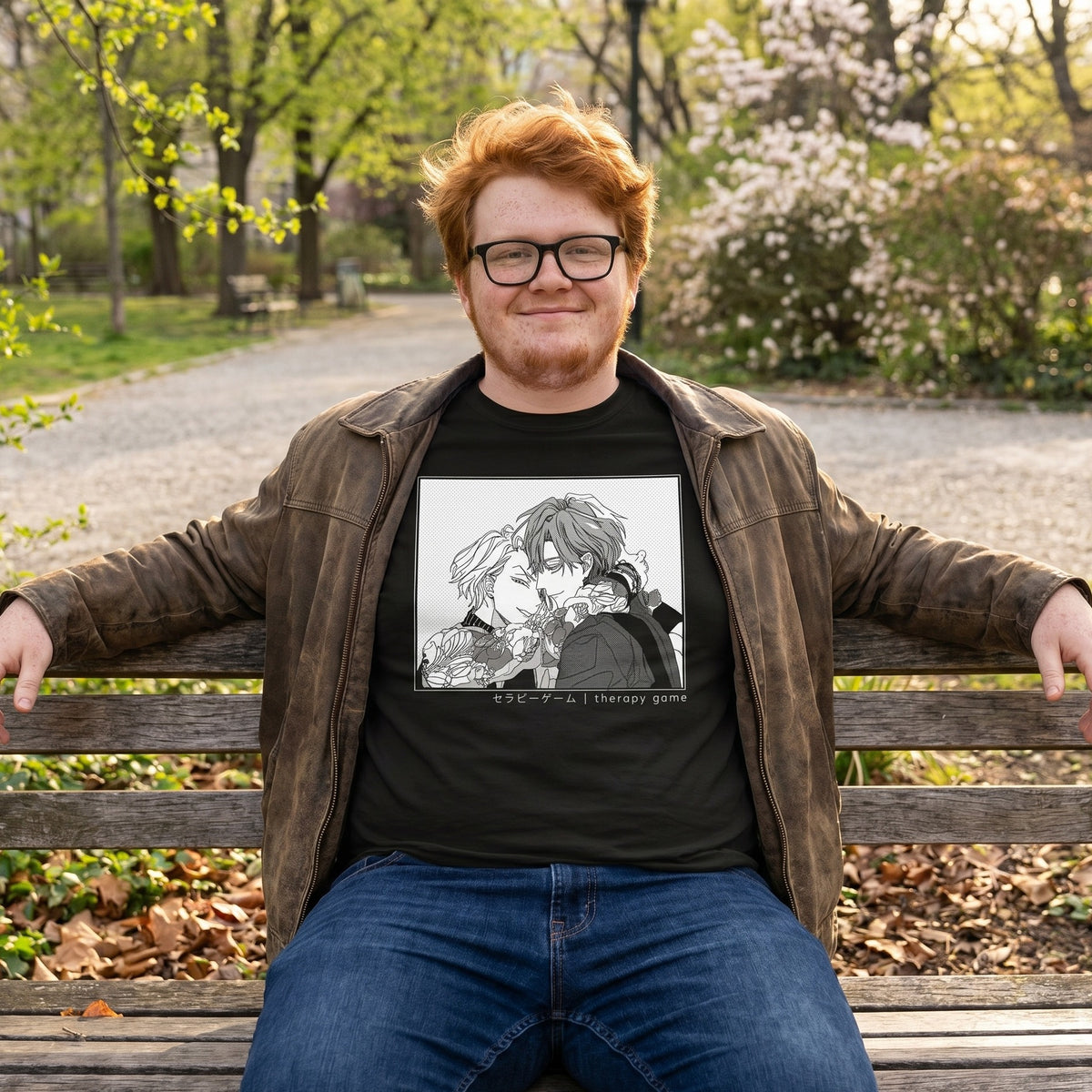 Produktbild Shizuma und Minato T-Shirt für Therapy Game Fans